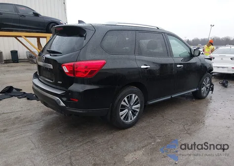 2020 Nissan Pathfinder S 4Wd z USA, uszkodzony, nr VIN 5N1DR2AM6LC649899